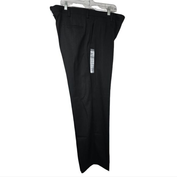 Kenneth Cole Reaction 38x30 Men's Dress Pants Black Slacks Uniform Trousers NWT - Picture 12 of 12